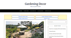Desktop Screenshot of gardening-decor.com