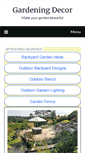 Mobile Screenshot of gardening-decor.com